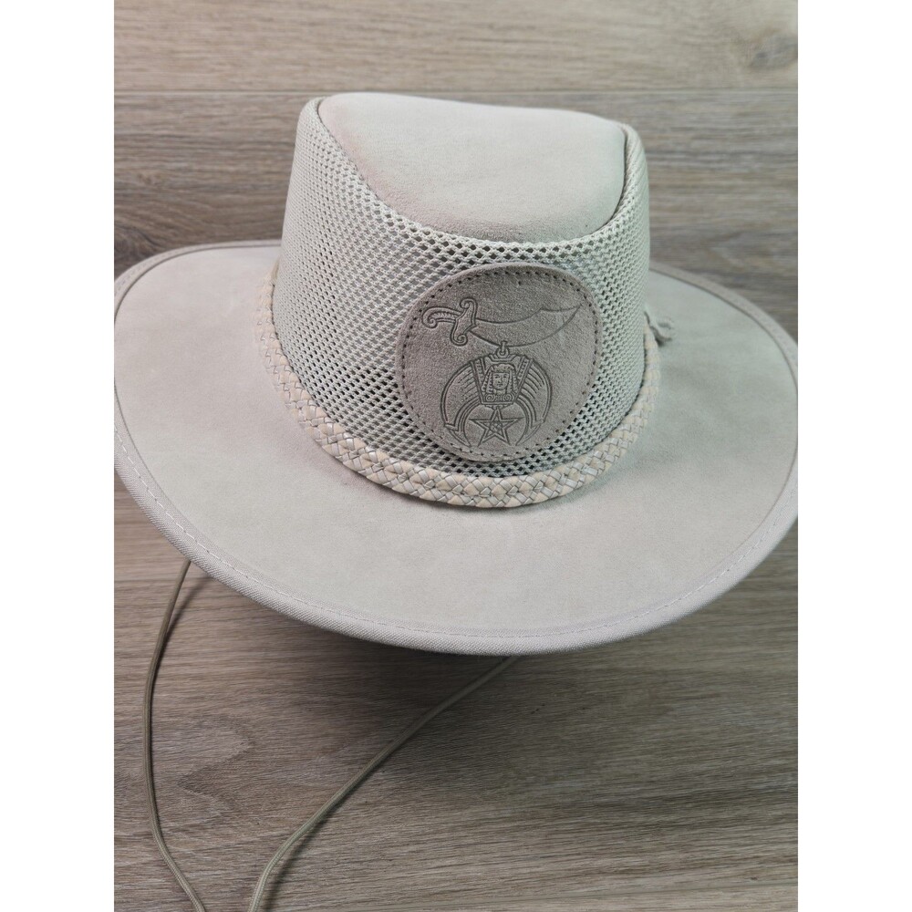 Head N Home Monterey Bay Breeze Safari Outback Hat USA Small Vented Shriners